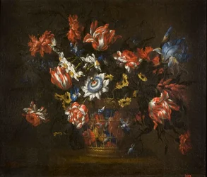 Vase med blomster