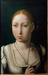Portrett av Johanna I av Castilla, kalt Johanna den vanvittige