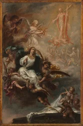 Studie for "The Assumption of the Virgin" for San Augustín, Sevilla