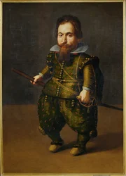 Portrett av en dverg, muligens Bartolo eller Bartolillo (maleri på lerret)