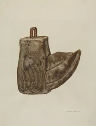 trebøyle, ca. 1941.