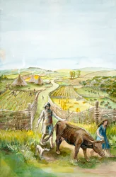 Landlig landskap, 2000 f.Kr., c1990-2010