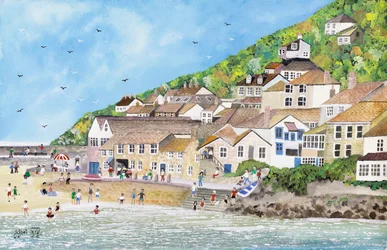 Swimming from the Wharf, 2009 (Gouache on paper)   1314998   no       norwegian Successfully Translated  Original: Portrait of Cornelis van Couwenhove, Director of the Rotterdam Chamber of the Dutch East India Company, elected 1667 Translat: Portrait of Co