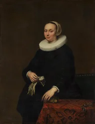Portrett av en kvinne, 1650.