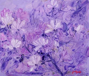 Drømmende lavendelblomster
