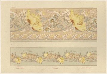 Blomster og mus, plate 6 fra 