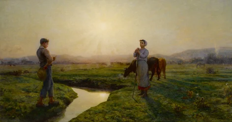Om morgenen, 1883.