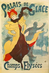 Jules Cheret: Ispalasset - Champs-Élysées … (litografi)