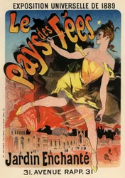 The Land of Fairies-plakat, 1889