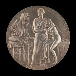 Allegory of the Fight Against Death [revers], 1906.