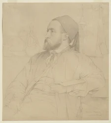 Portrett av Constant Moyaux, arkitekt, 1865