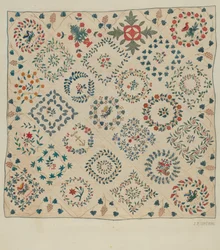 Coverlet lampete, ca. 1936.