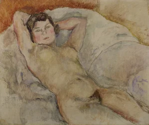 Liggende naken, ca. 1909