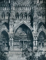 Katedralen i Amiens, 1900-tallet