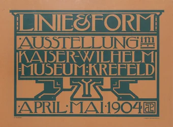Line & Form-utstilling, 1904.