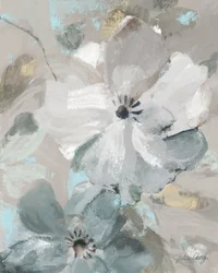 Myke, abstrakte blomster