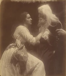 Vivien og Merlin, september 1874.