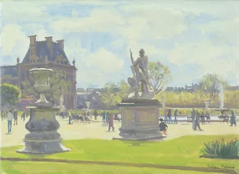 Ettermiddag i Tuileriene, Paris