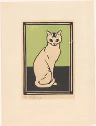 sittende katt