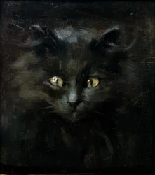 Portrett av en katt