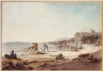 Et tegnenett i Tenby, 1795