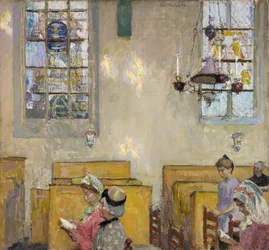 Vespere, ca. 1910 (olje på lerret)