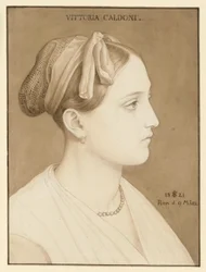 Portrett av Vittoria Caldoni