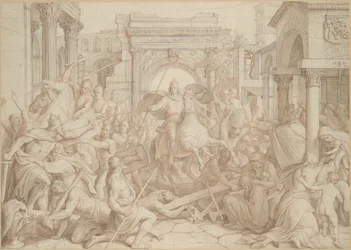 Charlemagnes inntog i Pavia, 1840.