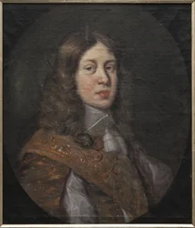 Frederic de Holstein Gottorp - Portrett av Frederick (1635-1654), arvingen til tronen til Holstein-Gottorp, av Ovens, Juergen (1623-1678). Olje på lerret, første halvdel av 1600-tallet. Dimensjon: 70x60 cm. Nationalmuseum Stockholm
