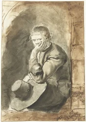 sittende mann