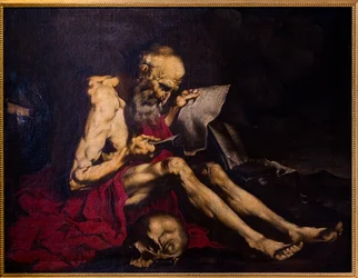 Den hellige Jerome leser