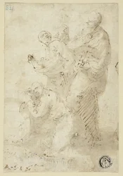 En gruppe figurer