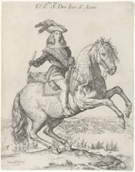 Ridesportrett av Don Juan av Østerrike El S.mo S. eller Don Juan de Austria (tittel på objekt)