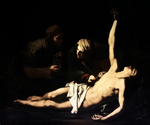 De hellige Sebastian, Irene og Lucia, 1628
