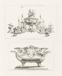 Niende verksserie av J.A. Meisonnier, Surtout de Table