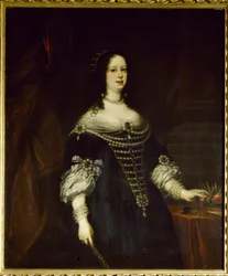 Portrett av Vittoria della Rovere (1622-1694), storhertuginne av Toscana, kone til Ferdinand II de