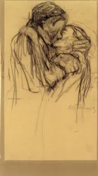 K. Kollwitz, Kysset