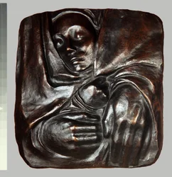 Hvil i hans henders fred, 1936 (bronse)