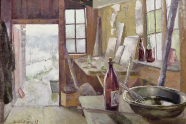 Kunstskolens atelier, Modum