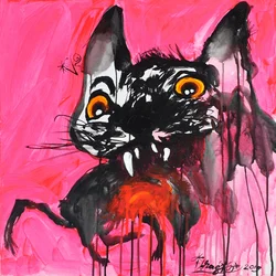 Den livlige monsterkatten