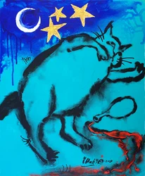 Den fantasifulle katten «Midnight Stars»