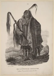 En minitari-indianer