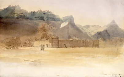 Fort McKenzie ved munningen av Marias-elven