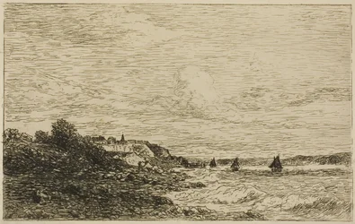 Seinen før Honfleur