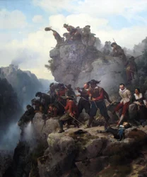 Riflemen som forsvarer en pasning