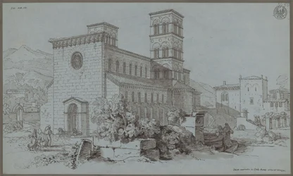Saracensk kirke i Cittaducale nær Abruzzene