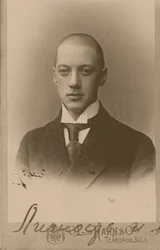 Den russiske poeten Nikolay Gumilyov 1886-1921, ca 1917-1920