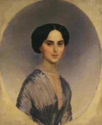 Portrett av Sophia Andreyevna Bobrinskaya, født Shuvalova, 1846