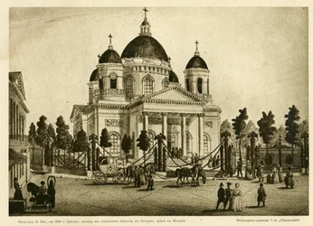 The Cathedral of the Lords Transfiguration of all the Guards in Saint Petersburg, Første halvdel av