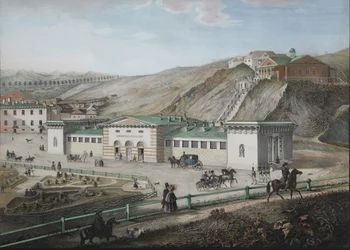 De kaukasiske mineralkildene, midten av 1800-tallet